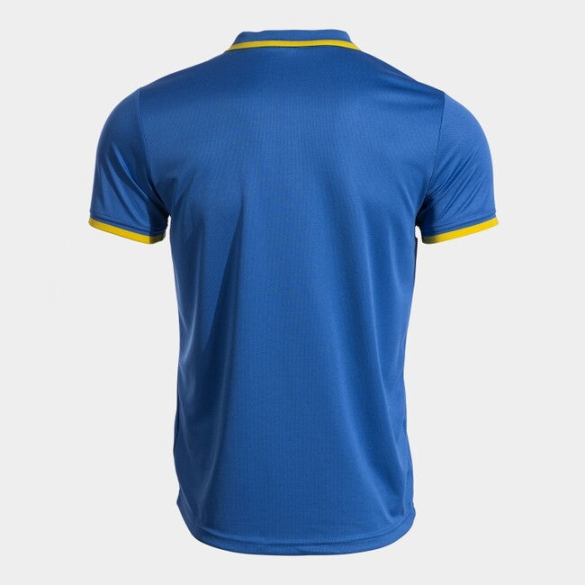 COMBI PREMIUM SHORT SLEEVE POLO ROYAL BLUE YELLOW ROYAL-YELLOW