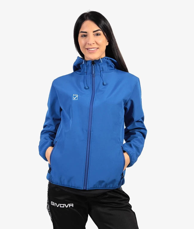 GIUBBOTTO SOFT SHELL AZZURRO