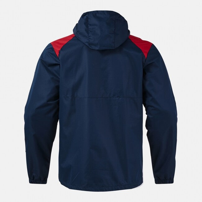 GLACIER RAINCOAT DARK NAVY RED NAVY-RED