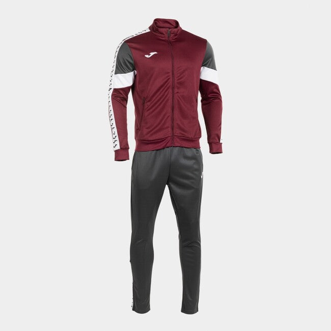 ICONO STREET TRACKSUIT BURGUNDY BLACK BURGUNDY