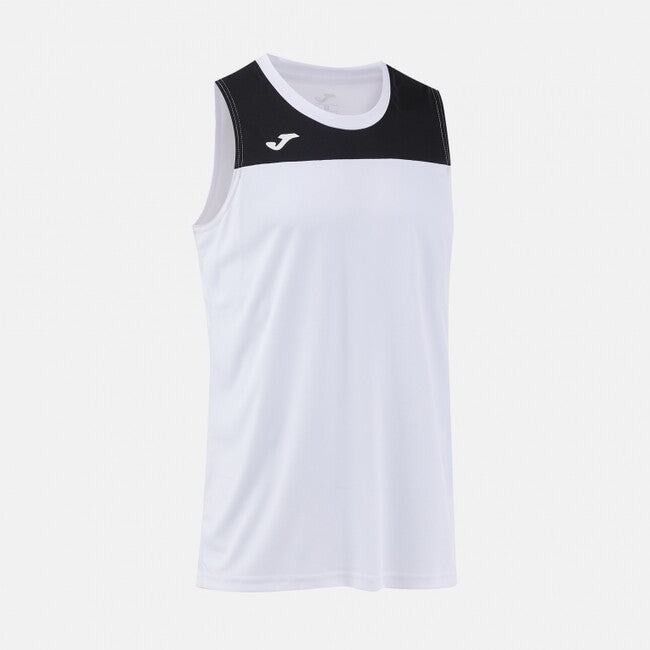 PHOENIX III SLEEVELESS SHIRT WHITE BLACK WHITE-BLACK