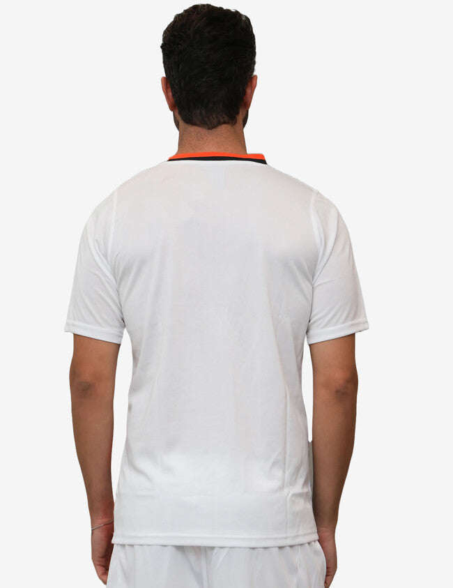 SHIRT ARMY INTERLOCK BIANCO/ARANCIO