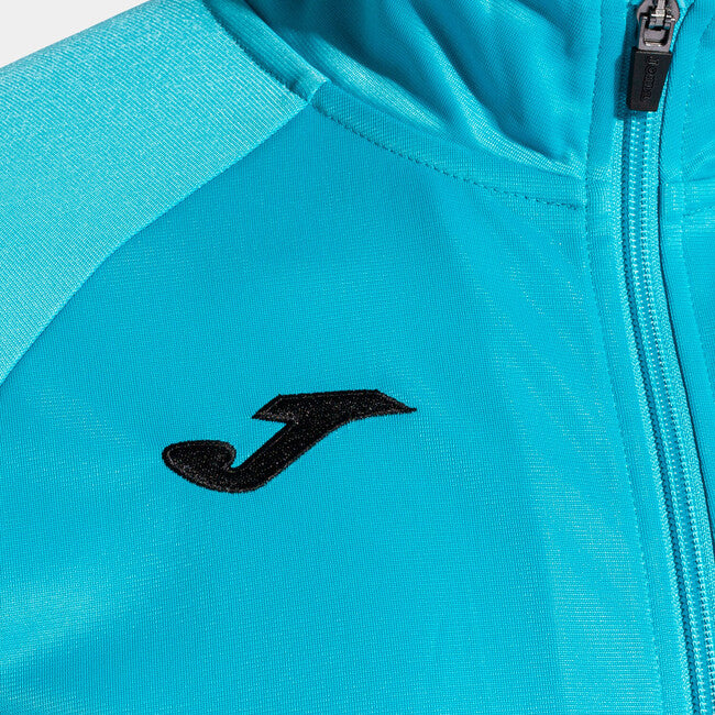 GALA FULL ZIP SWEATSHIRT FLUOR TURQUOISE FLUOR TURQUOISE