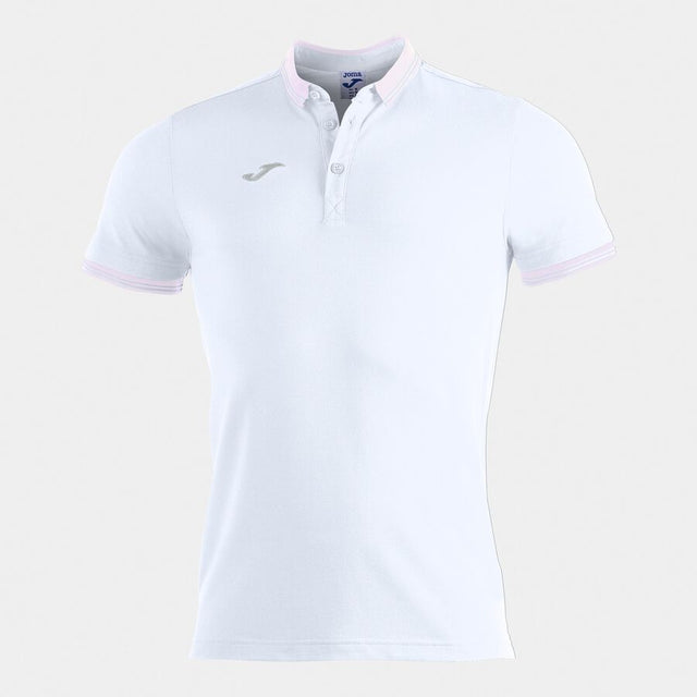 Поло блуза S/S POLO SHIRT BALI II бяло розово