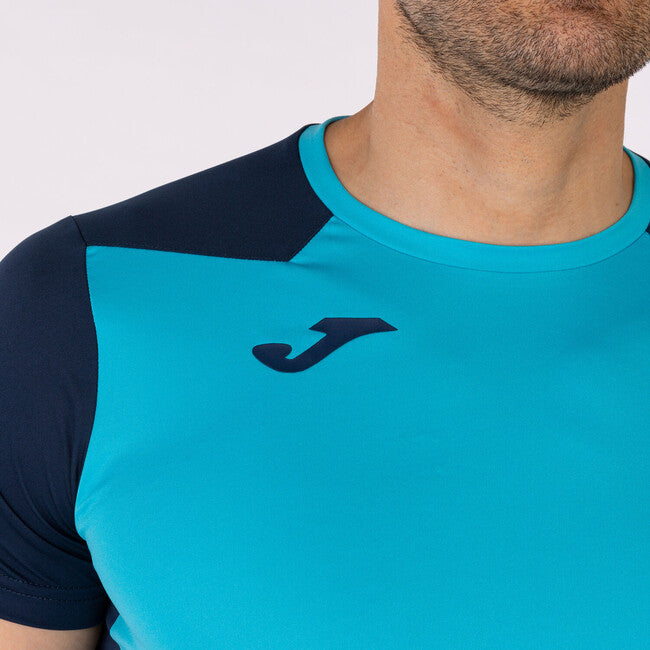 T-SHIRT RECORD II FLUOR TURQUOISE