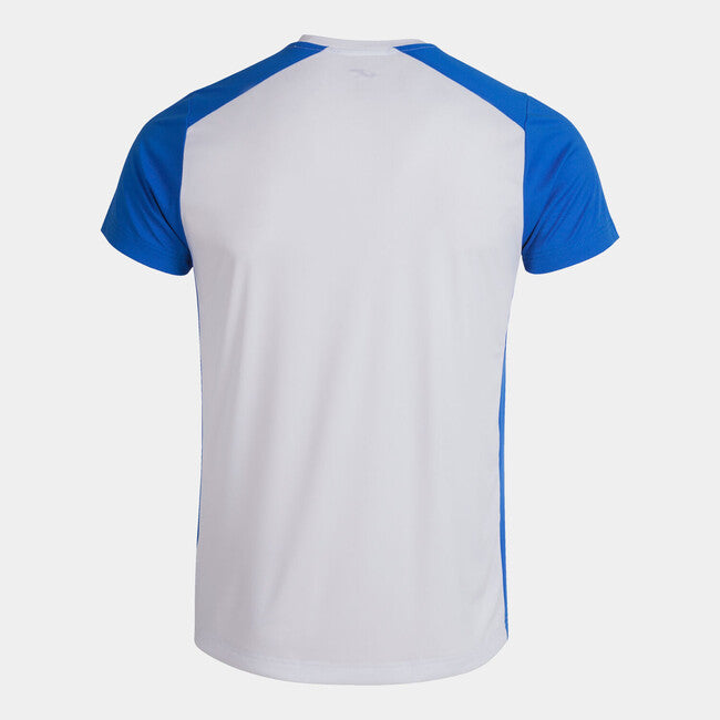 T-SHIRT RECORD II WHITE-ROYAL