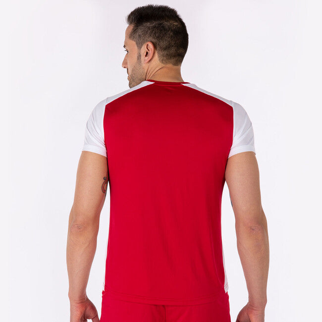 T-SHIRT RECORD II RED-WHITE