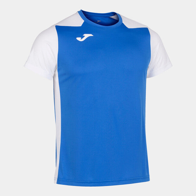 T-SHIRT RECORD II ROYAL-WHITE