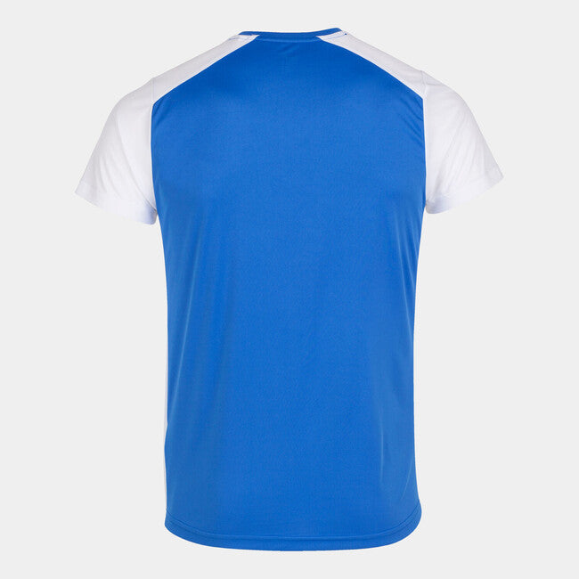 T-SHIRT RECORD II ROYAL-WHITE