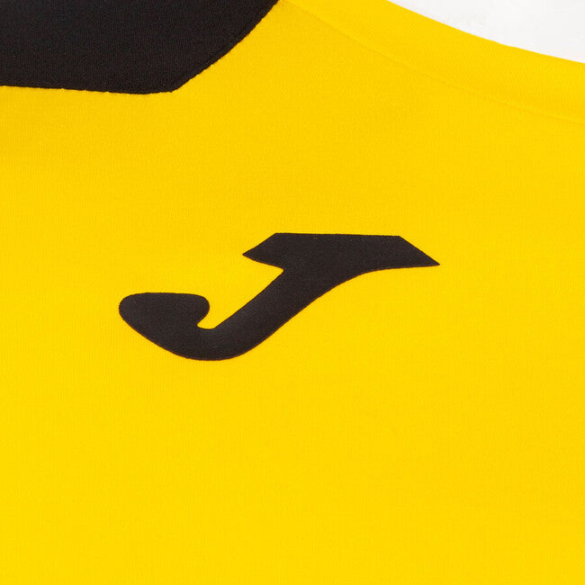 T-SHIRT RECORD II YELLOW-BLACK