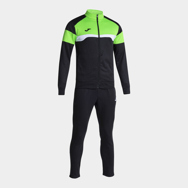 DANUBIO III TRACKSUIT BLACK FLUOR GREEN NEGRO-VERDE FLUOR