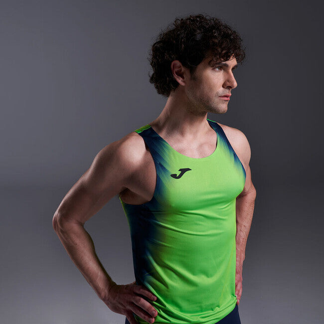 ELITE XI TANK TOP FLUOR GREEN NAVY FLUOR GREEN