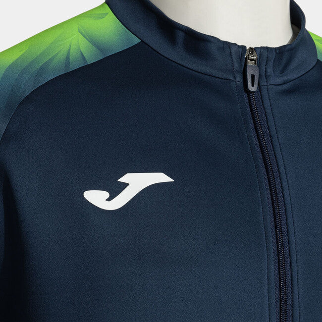 ELITE XI FULL ZIP SWEATSHIRT NAVY FLUOR GREEN NAVY-FLUOR GREEN