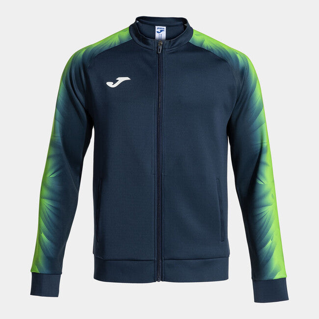 ELITE XI FULL ZIP SWEATSHIRT NAVY FLUOR GREEN NAVY-FLUOR GREEN