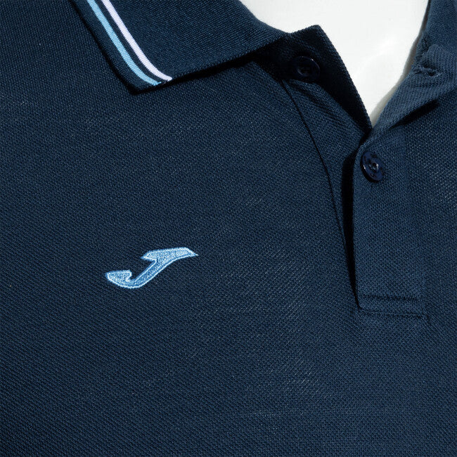 CONFORT CLASSIC SHORT SLEEVE POLO NAVY SKY BLUE NAVY-SKY BLUE