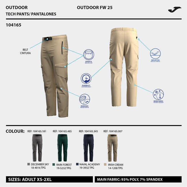 EXPLORER LONG PANTS BEIGE BEIGE