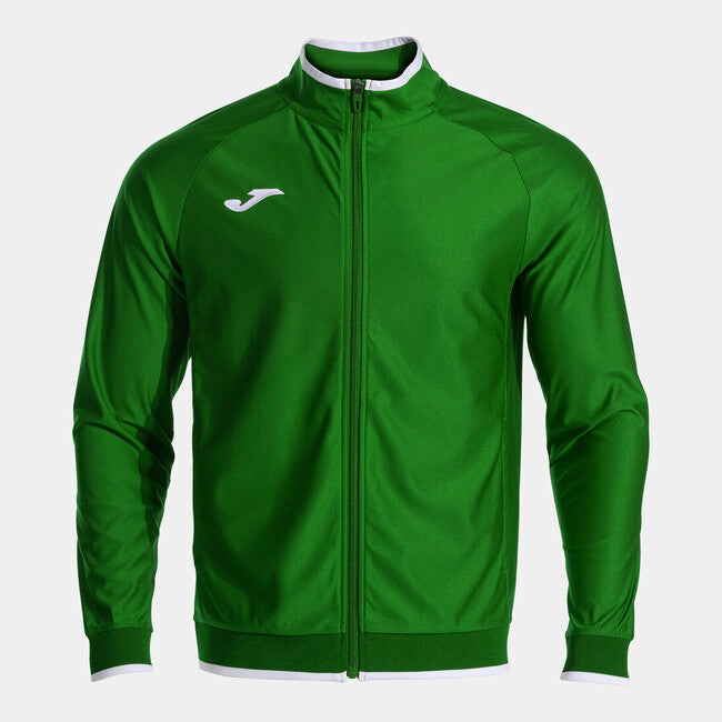 COMBI PREMIUM FULL ZIP SWEATSHIRT GREEN WHITE GREEN-WHITE