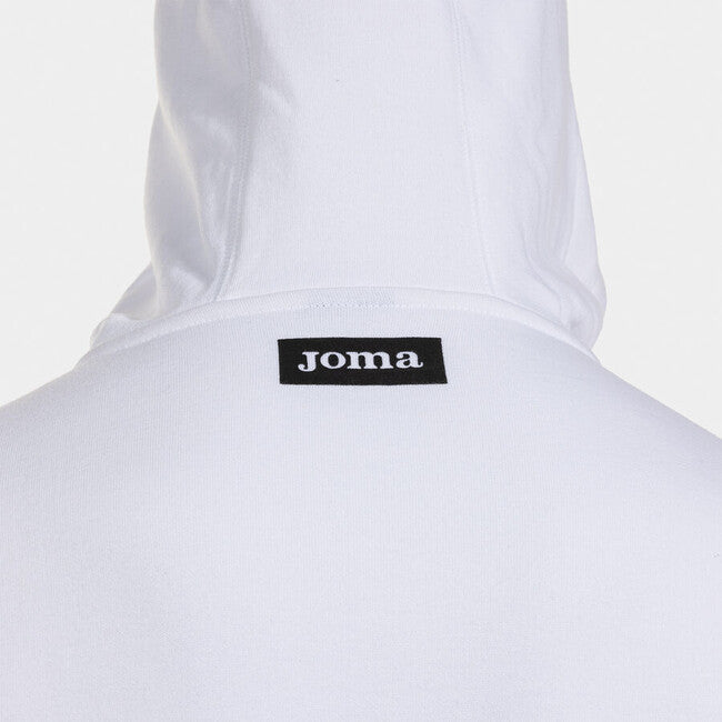 ICONO STREET ZIP-UP HOODIE WHITE BLACK WHITE-BLACK