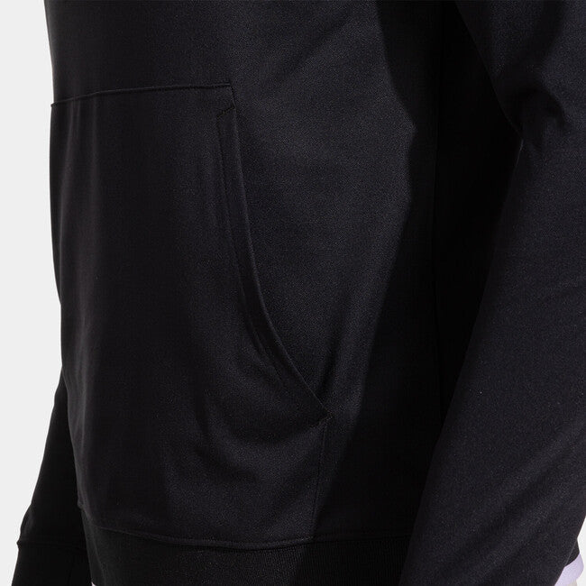 COMBI PREMIUM HOODIE BLACK WHITE BLACK-WHITE