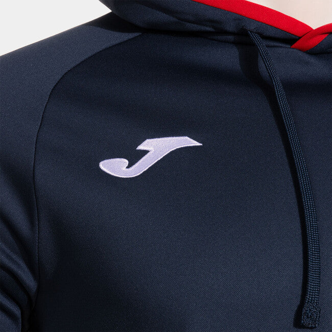 COMBI PREMIUM HOODIE DARK NAVY RED NAVY-RED