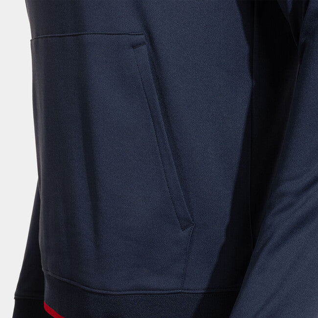 COMBI PREMIUM HOODIE DARK NAVY RED NAVY-RED