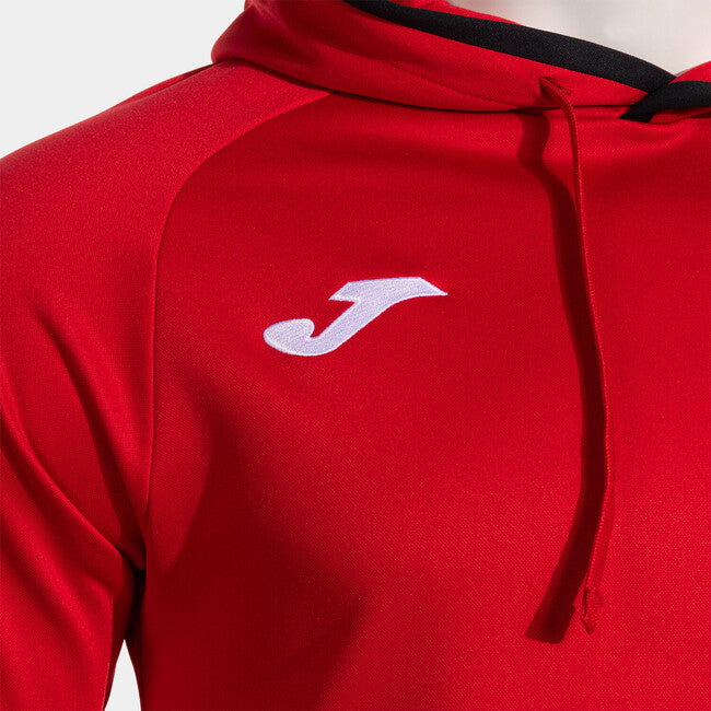 COMBI PREMIUM HOODIE RED BLACK RED-BLACK