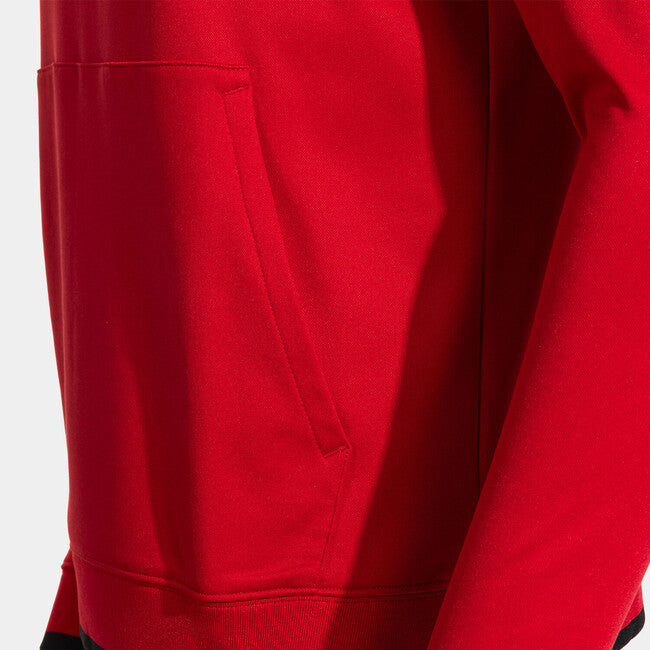 COMBI PREMIUM HOODIE RED BLACK RED-BLACK