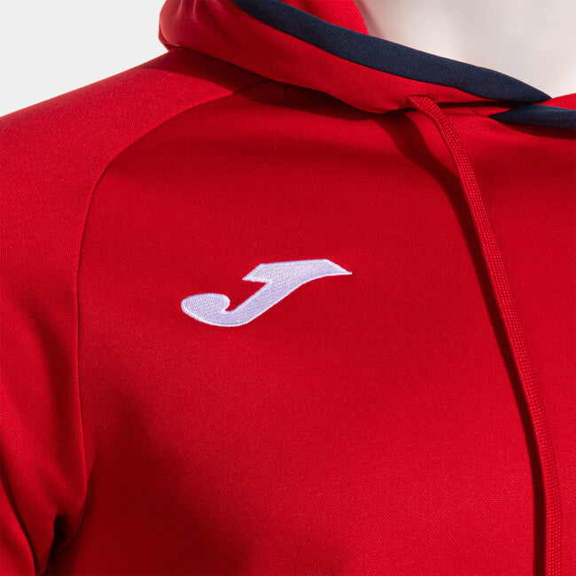 COMBI PREMIUM HOODIE RED DARK NAVY RED-NAVY