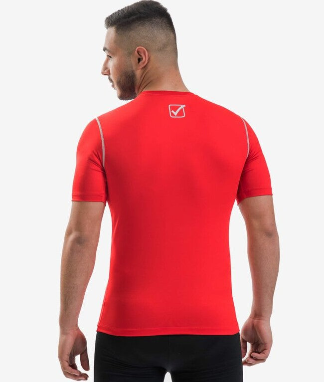 CORPUS 2 MAGLIA INTIMA  ELASTICA M/C ROSSO