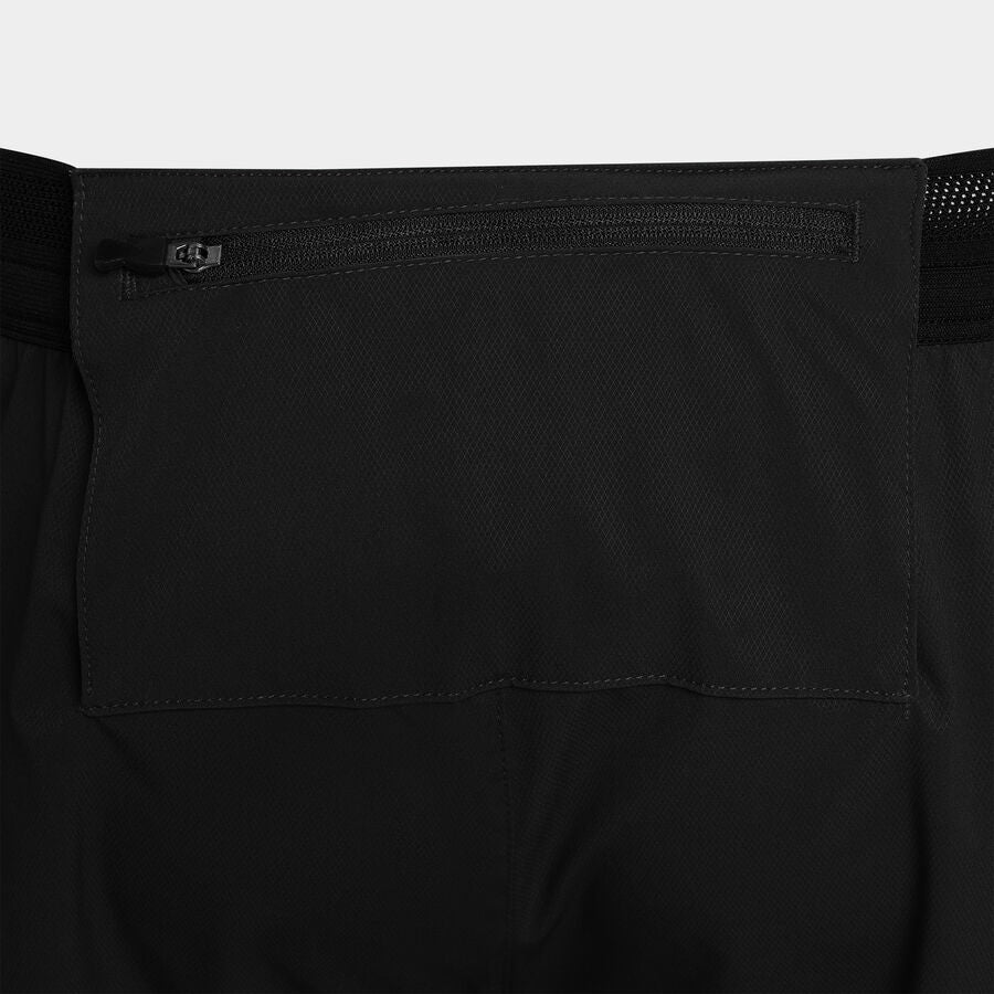 Шорти за бягане R-NIGHT SHORT черно