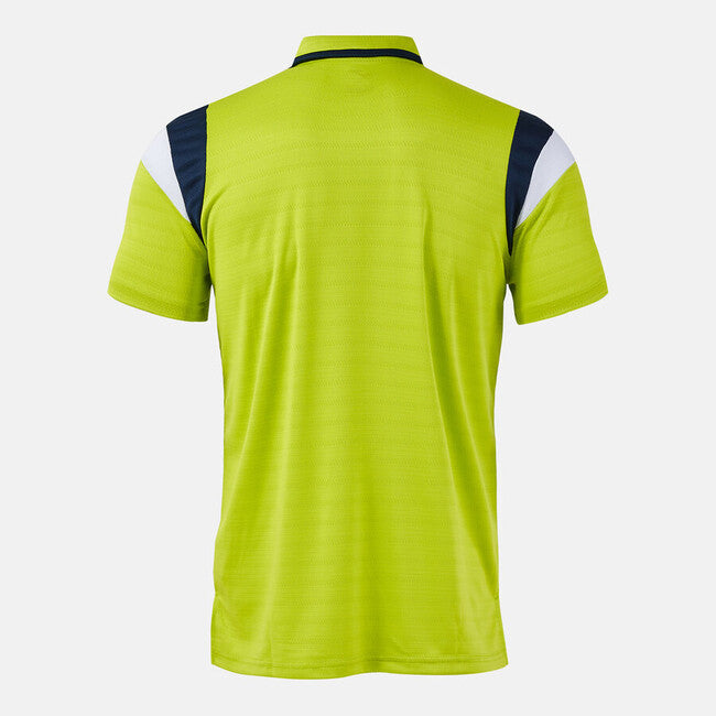 TERRA SHORT SLEEVE POLO LIME DARK NAVY LIME-NAVY