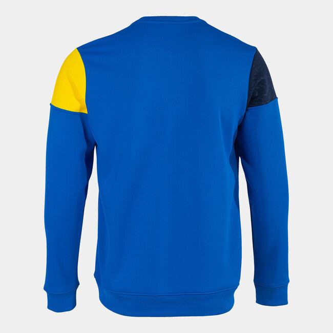 CREW V SWEATSHIRT ROYAL YELLOW NAVY ROYAL