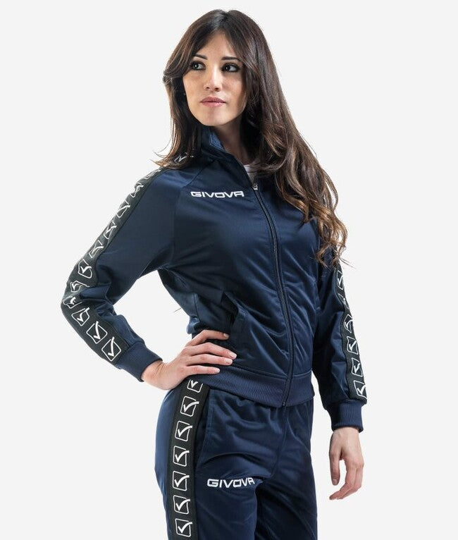 GIACCA TRICOT BAND BLU