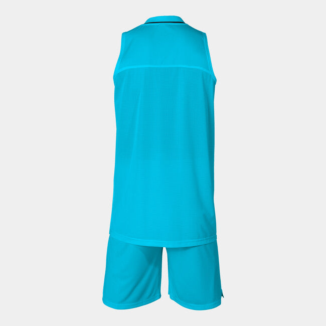 ATLANTA TWO-PIECE TURQUOISE FLUORESCENT BLACK TURQUESA FLÚOR-NEGRO