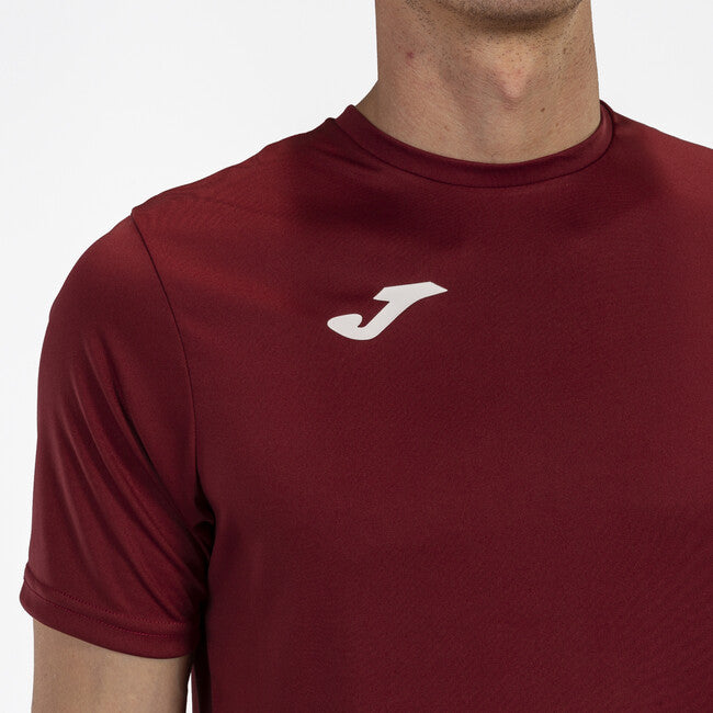 COMBI S/S T-SHIRT BURGUNDY BURGUNDY