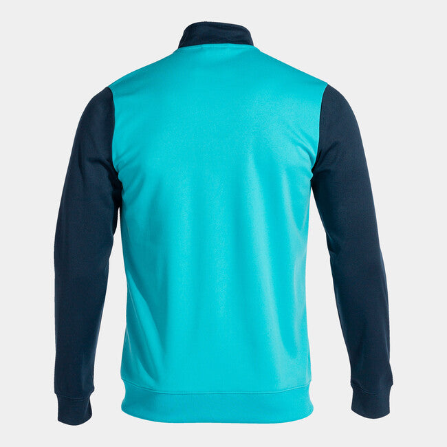 WINNER FULL ZIP SWEATSHIRT FLUOR TURQUOISE-NAVY FLUOR TURQUOISE