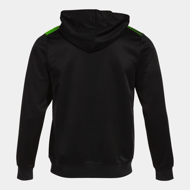 SUPERNOVA IV ZIP-UP HOODIE BLACK FLUOR GREEN NEGRO-VERDE FLUOR