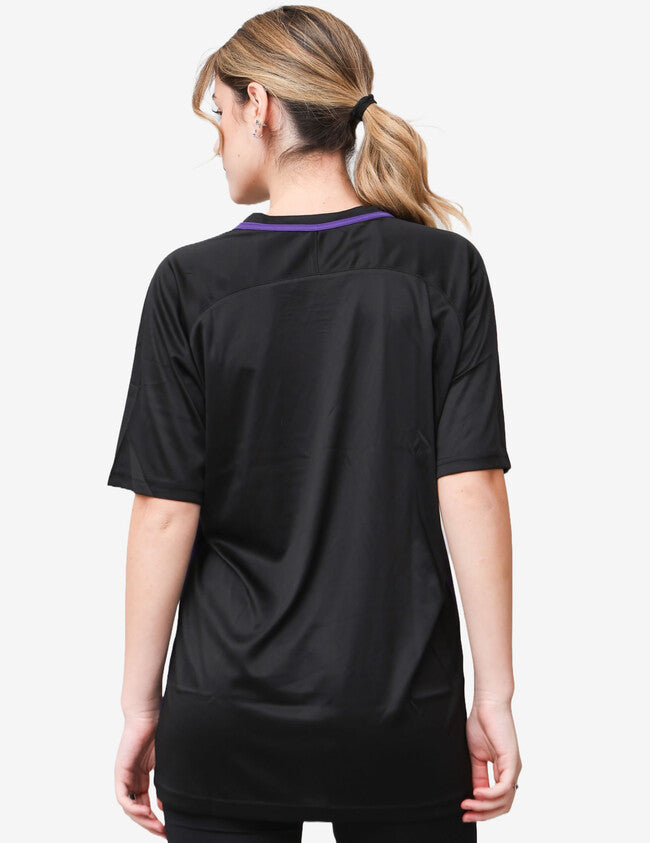 SHIRT PIXEL INTERLOCK VIOLA/NERO