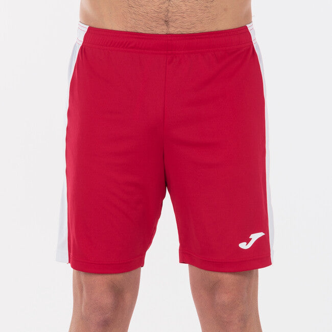 RED-WHITE ACADEMY SHORTS RED-WHITE