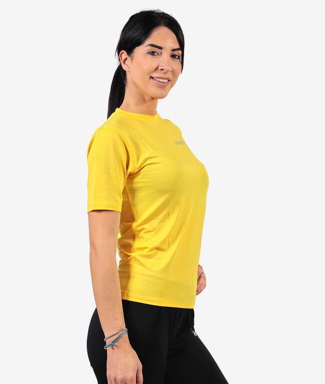 CORPUS 2 MAGLIA INTIMA  ELASTICA M/C GIALLO