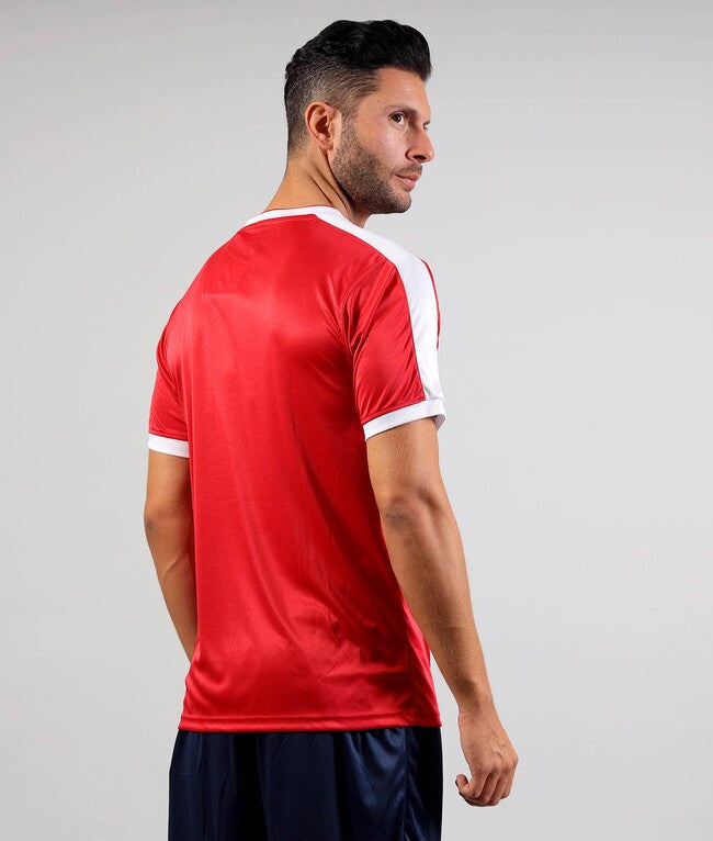 SHIRT REVOLUTION INTERLOCK ROSSO/BIANCO