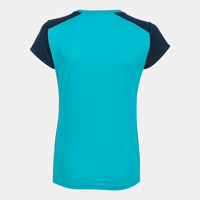 T-SHIRT RECORD II FLUOR TURQUOISE