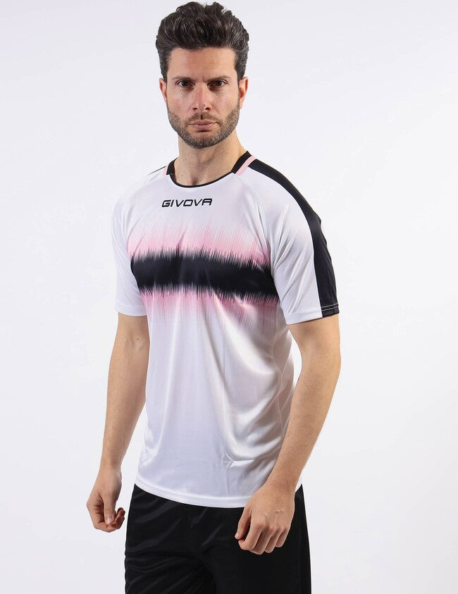 SHIRT RADIO INTERLOCK ROSA/NERO