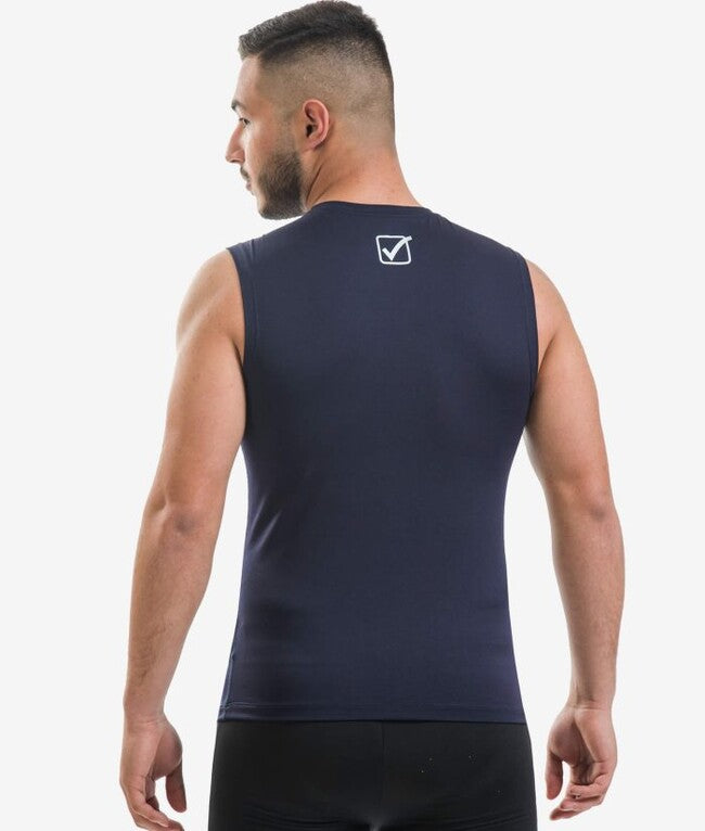 CORPUS 1 CANOTTA INTIMA ELASTICA BLU
