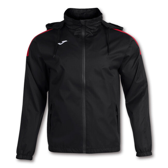 RAINCOAT TRIVOR BLACK-RED