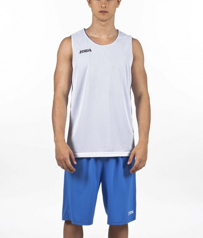 REVERSIBLET-SHIRT ARO ROYAL-WHITE SLEEVELESS ROYAL