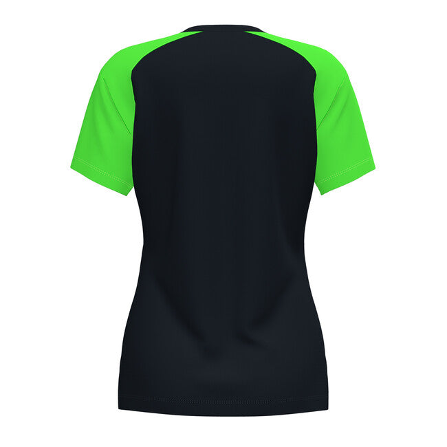 T-SHIRT ACADEMY IV NEGRO-VERDE FLUOR
