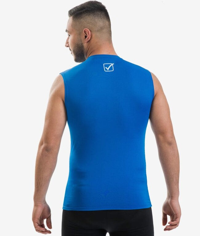 CORPUS 1 CANOTTA INTIMA ELASTICA AZZURRO