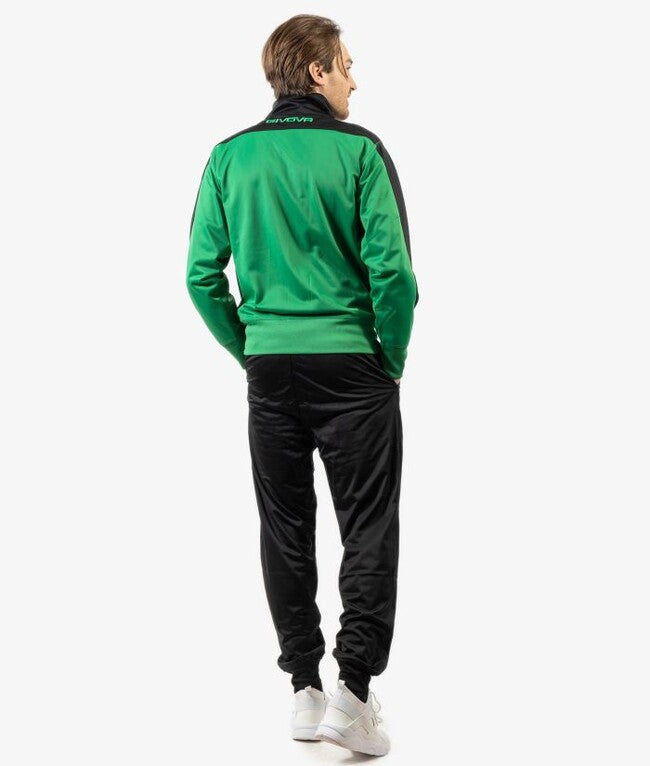 TUTA ROMA TRIACETATO VERDE/NERO