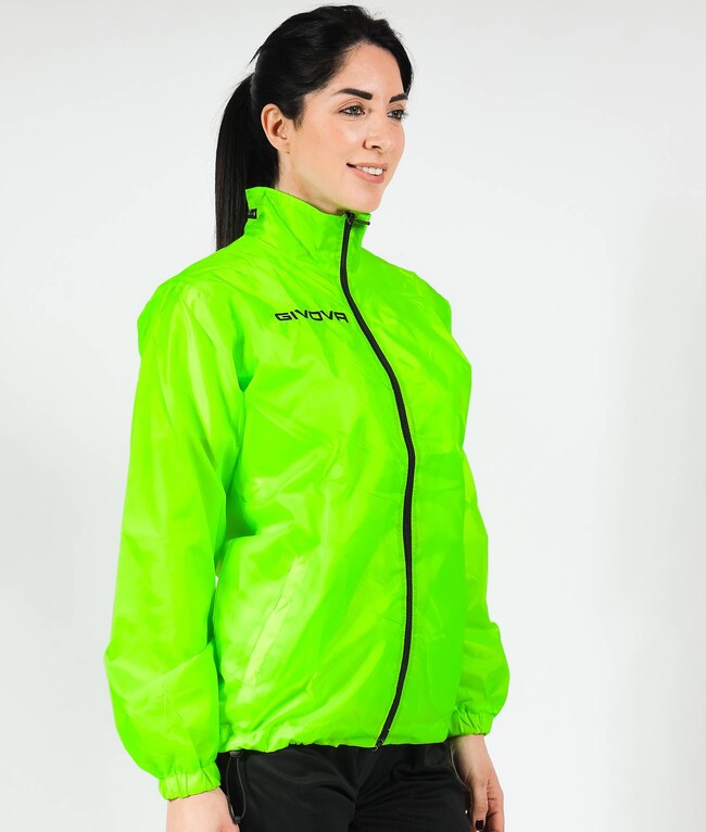 RAIN JACKET WIND GIALLO FLUO
